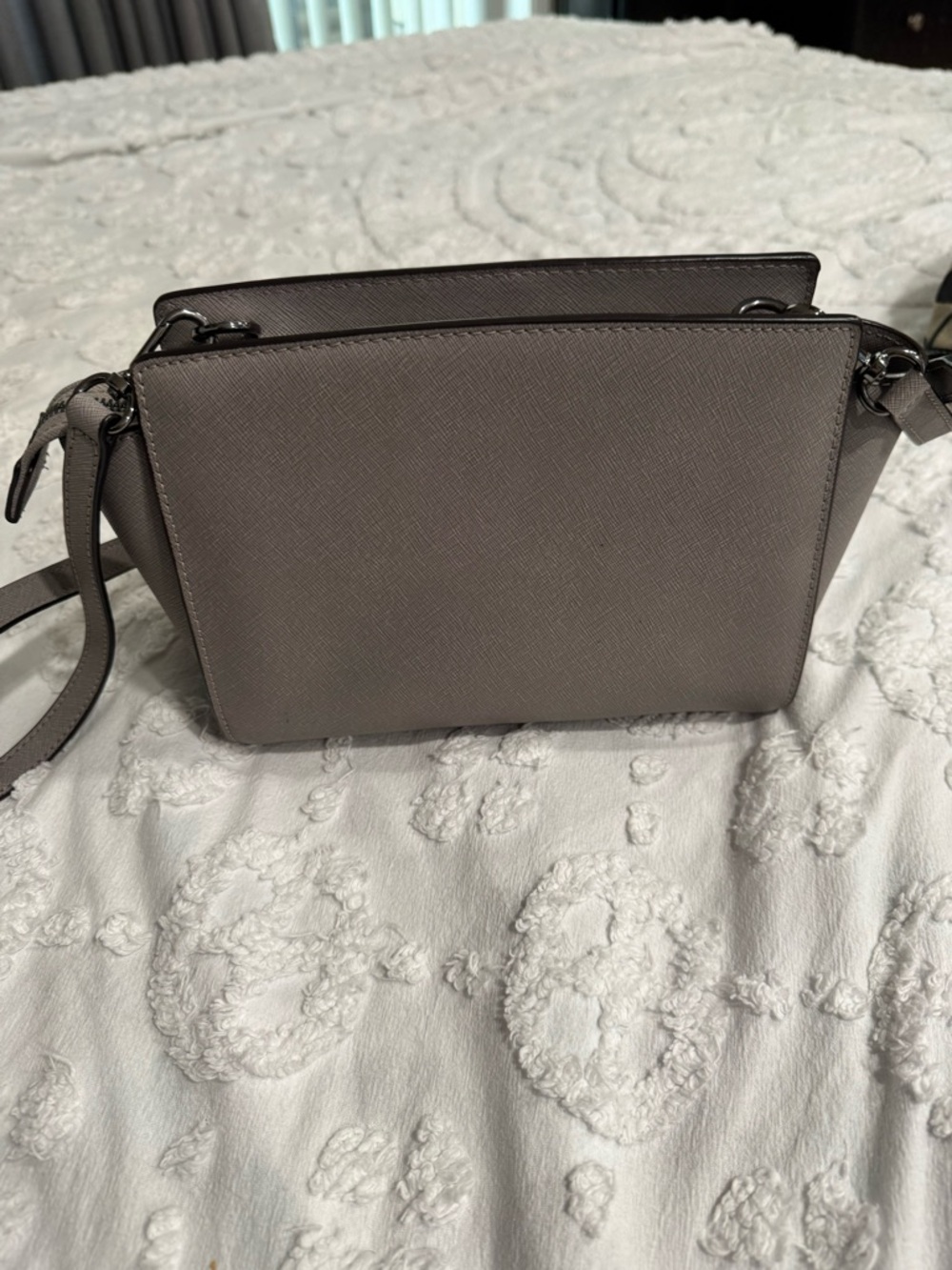 Michael Kors grey Crossbody with Black Stud Accents - Picture 3 of 4